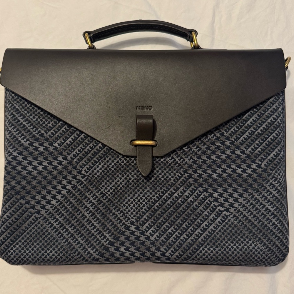Mismo “Bureau” jacquard briefcase